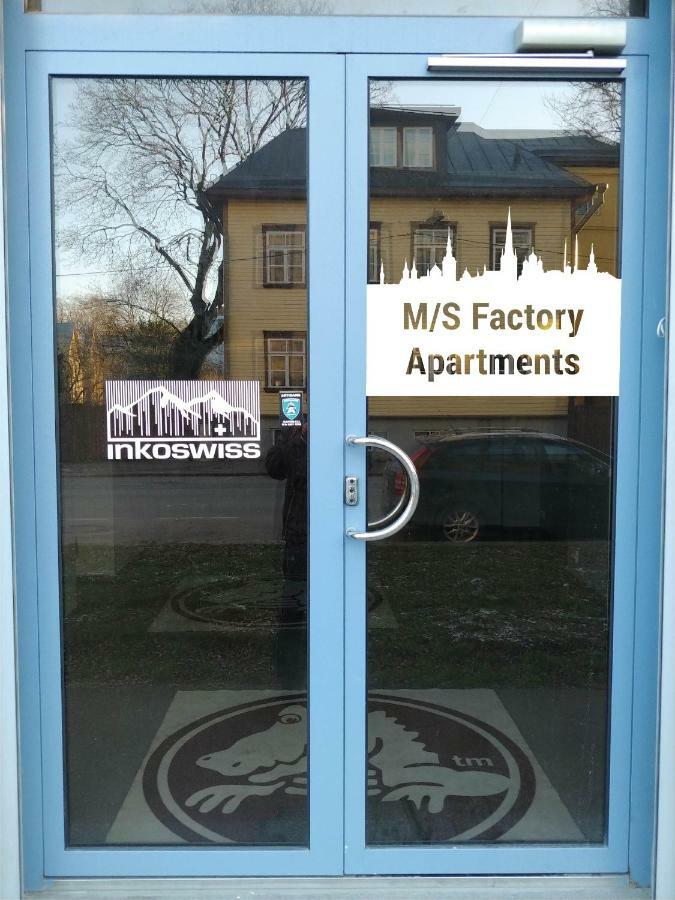 M/S Factory Apartments Tallinn Kültér fotó